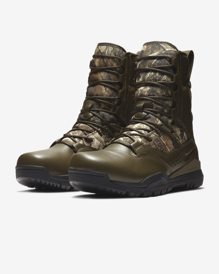 Botas Montaña Nike SFB Field 2 8” Realtree® GORE-TEX Outdoor Hombre Negras | XNUGB-7492