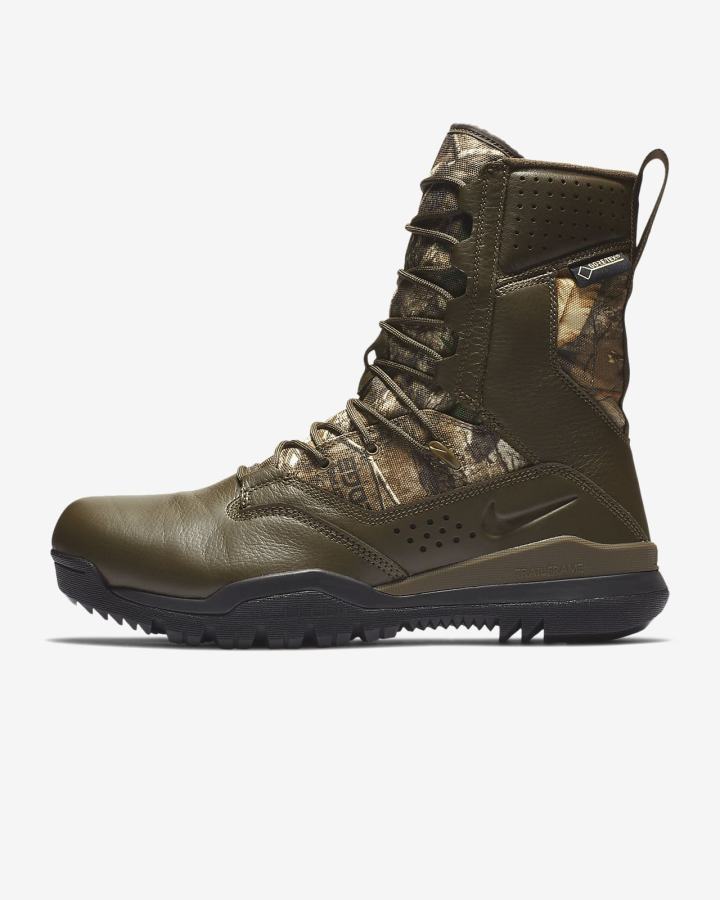 Botas Montaña Nike SFB Field 2 8” Realtree® GORE-TEX Outdoor Hombre Negras | XNUGB-7492