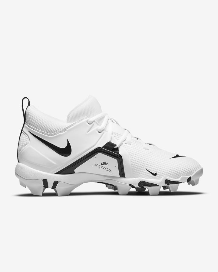 Botas de Futbol Nike Alpha Menace 3 Shark Hombre Blancas Negras | DBFVX-4805
