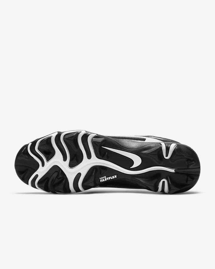 Botas de Futbol Nike Alpha Menace 3 Shark (Wide) Hombre Negras Blancas | KUVIM-1394