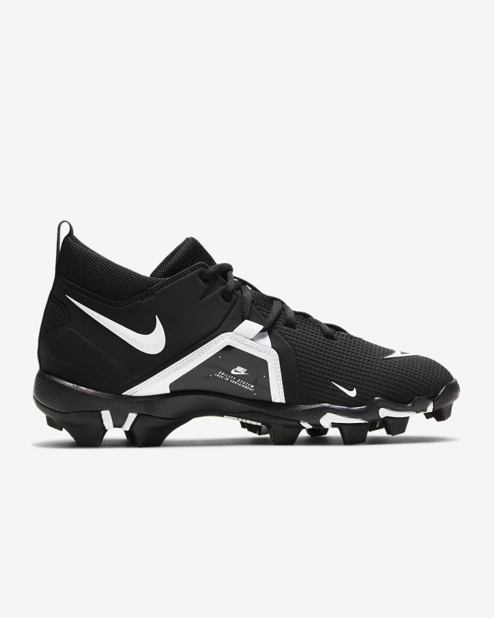 Botas de Futbol Nike Alpha Menace 3 Shark Hombre Negras Blancas | LETMY-7914