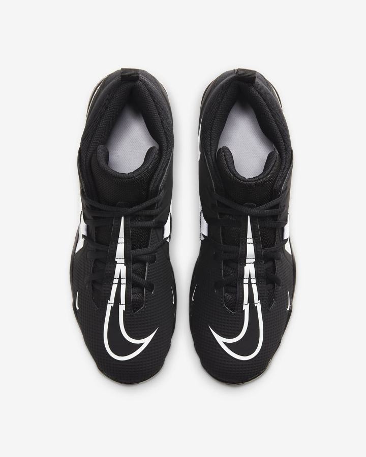 Botas de Futbol Nike Alpha Menace 3 Shark Hombre Negras Blancas | LETMY-7914