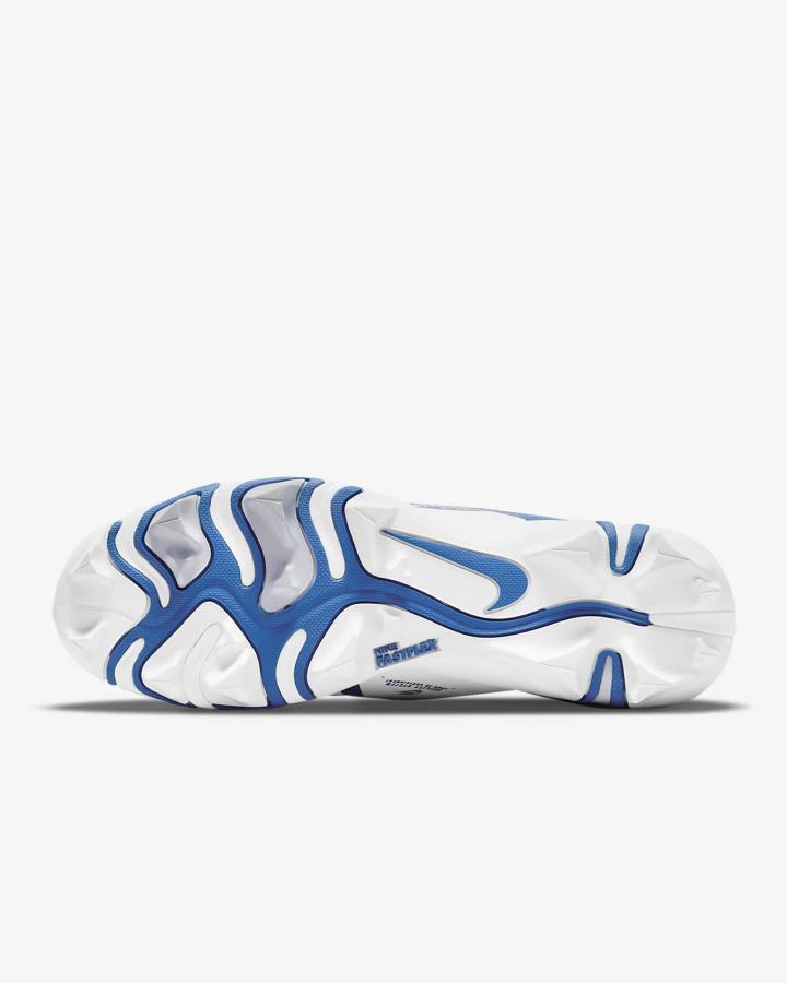 Botas de Futbol Nike Alpha Menace 3 Shark Hombre Blancas Azul Real Negras | QUOCI-2106