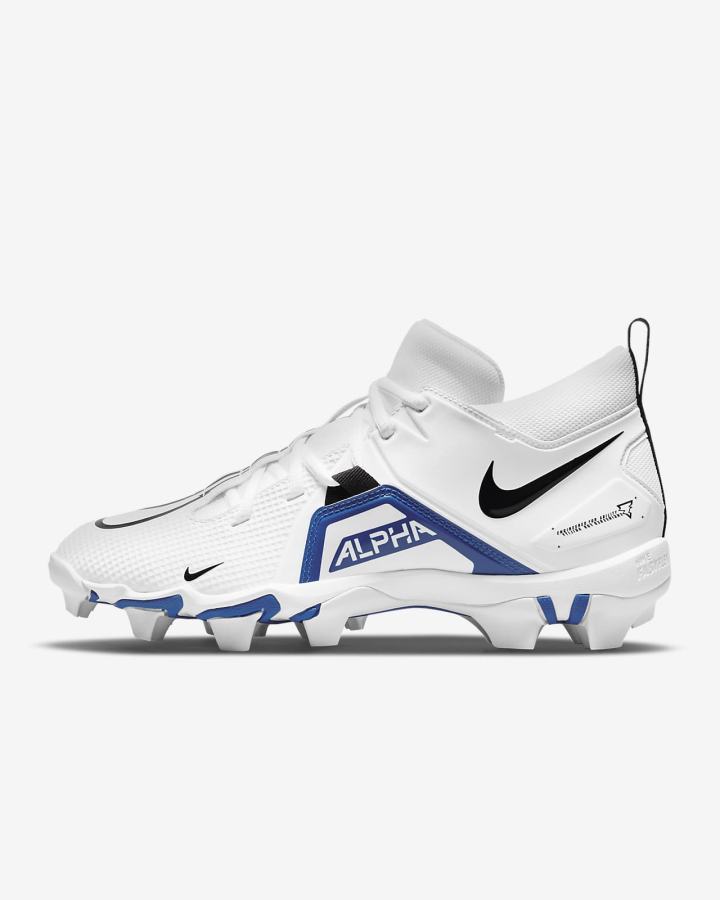 Botas de Futbol Nike Alpha Menace 3 Shark Hombre Blancas Azul Real Negras | QUOCI-2106