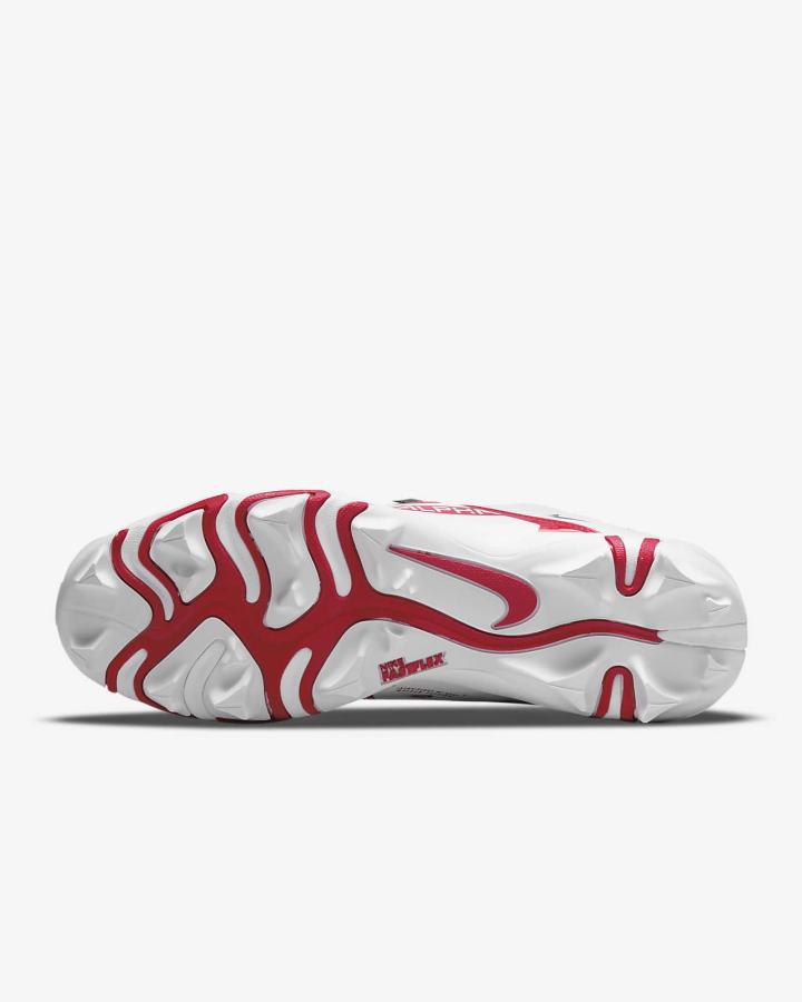 Botas de Futbol Nike Alpha Menace 3 Shark Hombre Blancas Rojas Negras | QXVSI-7846
