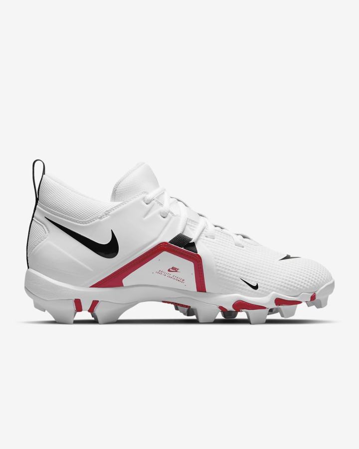 Botas de Futbol Nike Alpha Menace 3 Shark Hombre Blancas Rojas Negras | QXVSI-7846