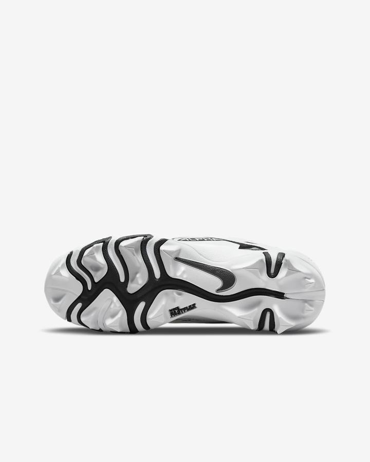 Botas de Futbol Nike Alpha Menace 3 Shark Kids Niño Blancas Negras | SJPMN-5430