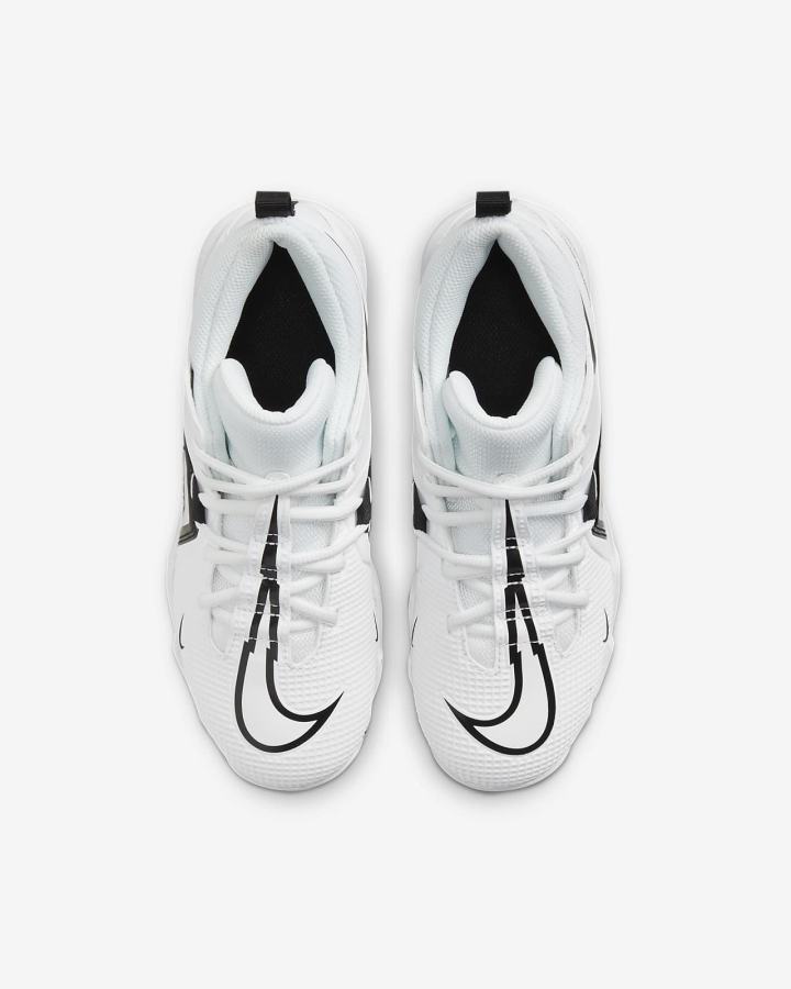 Botas de Futbol Nike Alpha Menace 3 Shark Kids Niño Blancas Negras | SJPMN-5430
