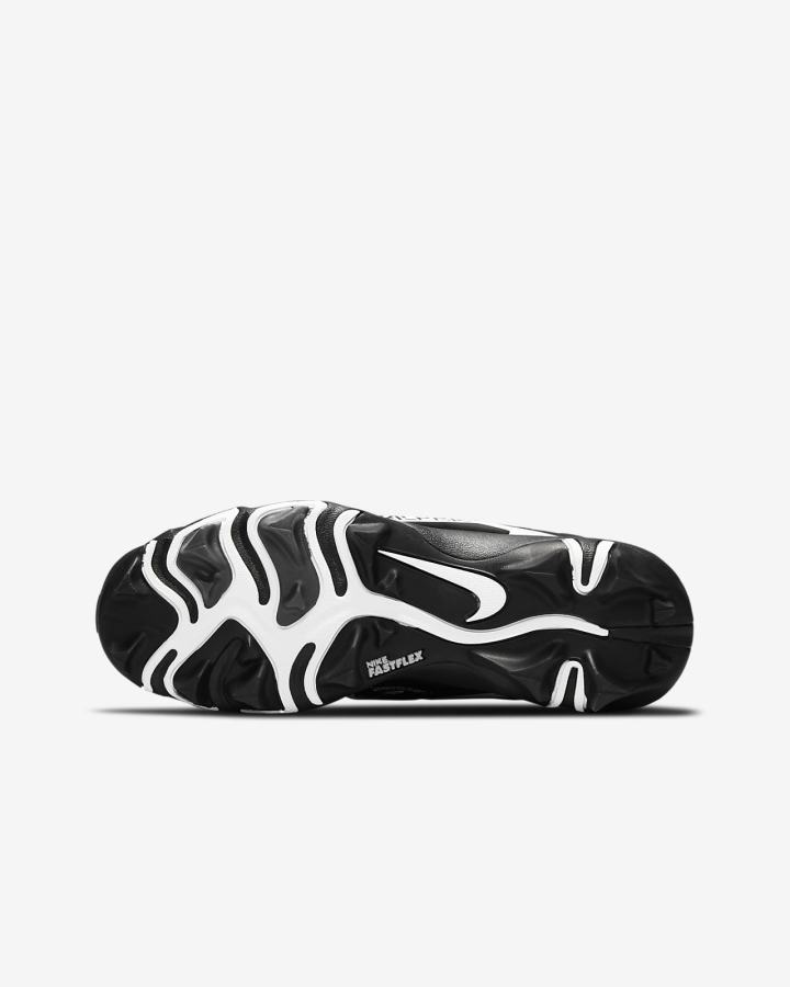 Botas de Futbol Nike Alpha Menace 3 Shark Kids Niño Negras Blancas | YQBDS-2381