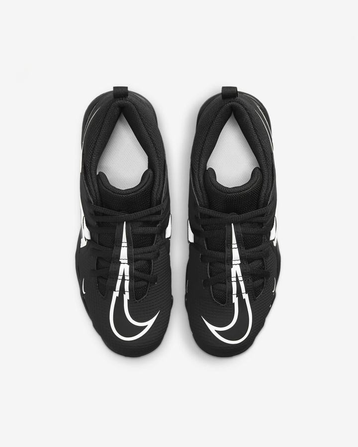 Botas de Futbol Nike Alpha Menace 3 Shark Kids Niño Negras Blancas | YQBDS-2381