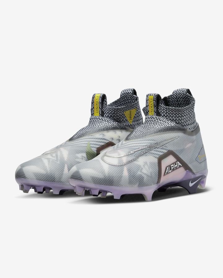 Botas de Futbol Nike Alpha Menace Elite 3 RW Hombre Gris Amarillo Rojas Claro Negras | AMWKS-2194