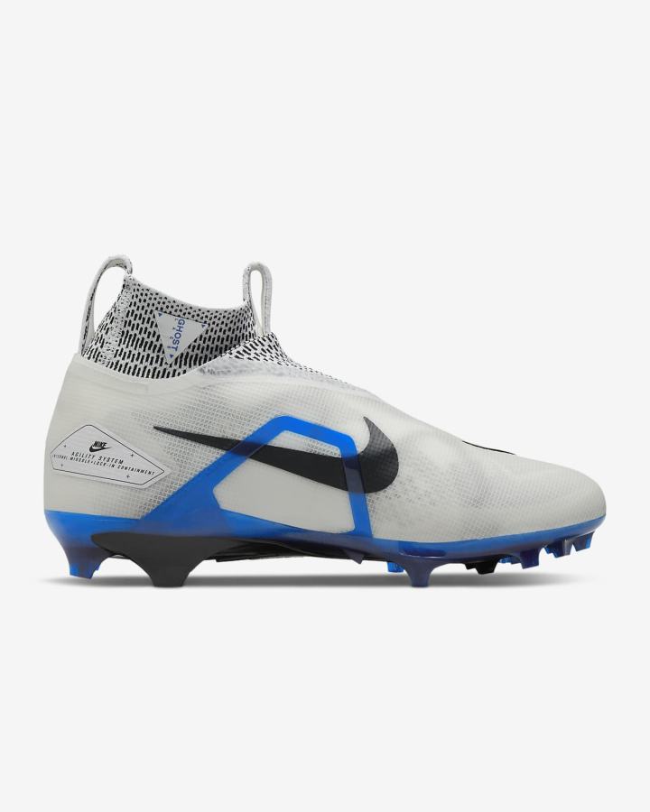 Botas de Futbol Nike Alpha Menace Elite 3 Hombre Blancas Azul Real Azules Negras | ELKVO-9460