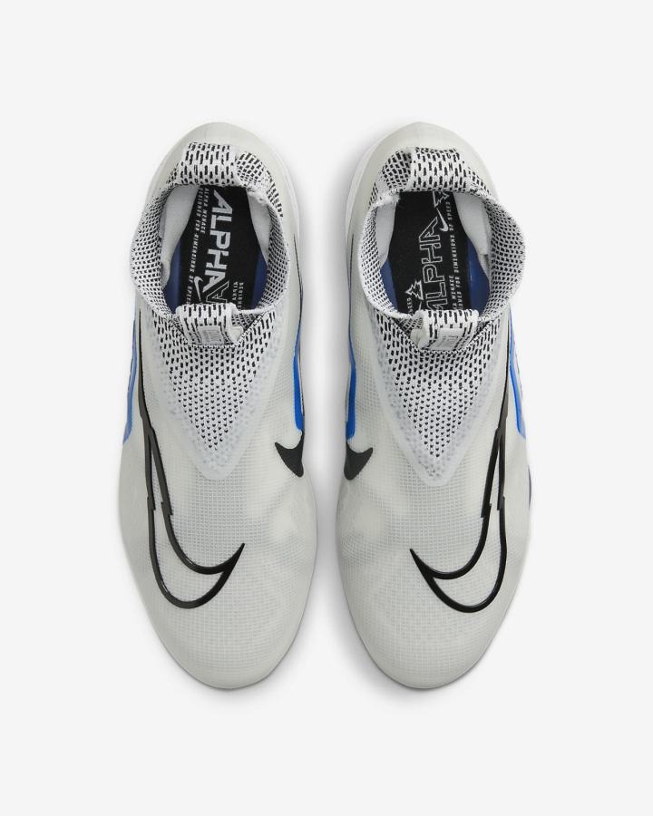 Botas de Futbol Nike Alpha Menace Elite 3 Hombre Blancas Azul Real Azules Negras | ELKVO-9460