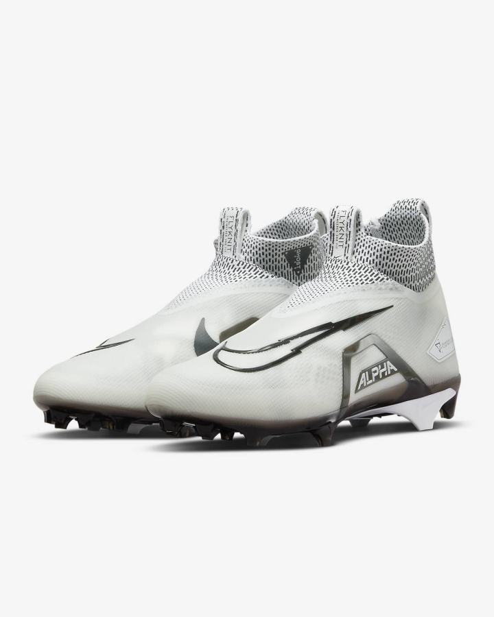 Botas de Futbol Nike Alpha Menace Elite 3 Hombre Blancas Gris Amarillo Negras | GFASK-1890