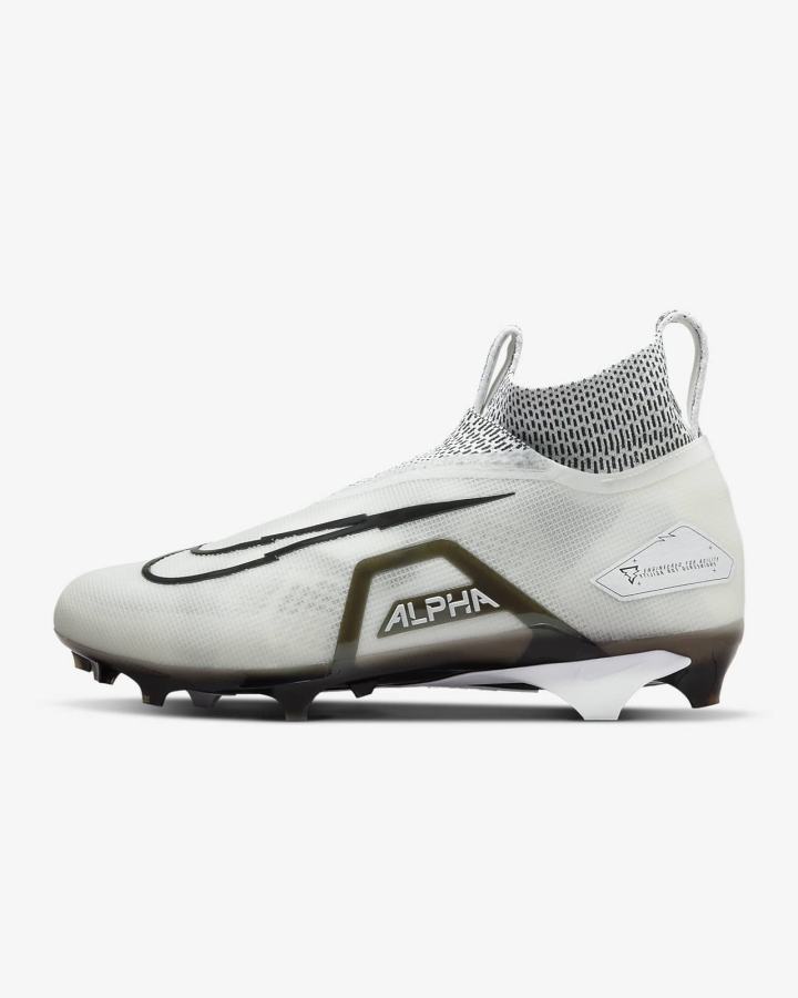 Botas de Futbol Nike Alpha Menace Elite 3 Hombre Blancas Gris Amarillo Negras | GFASK-1890