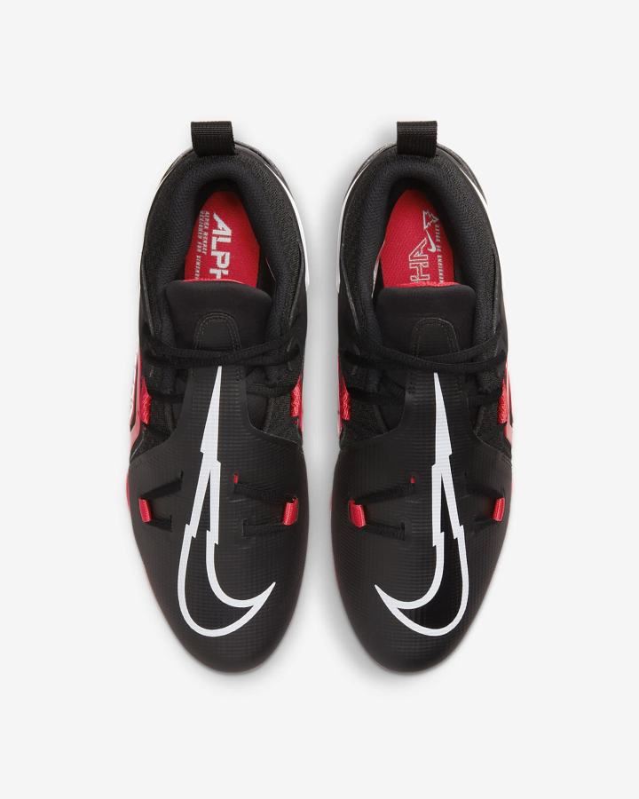 Botas de Futbol Nike Alpha Menace Pro 3 Hombre Negras Rojas Blancas | CHFXK-6820