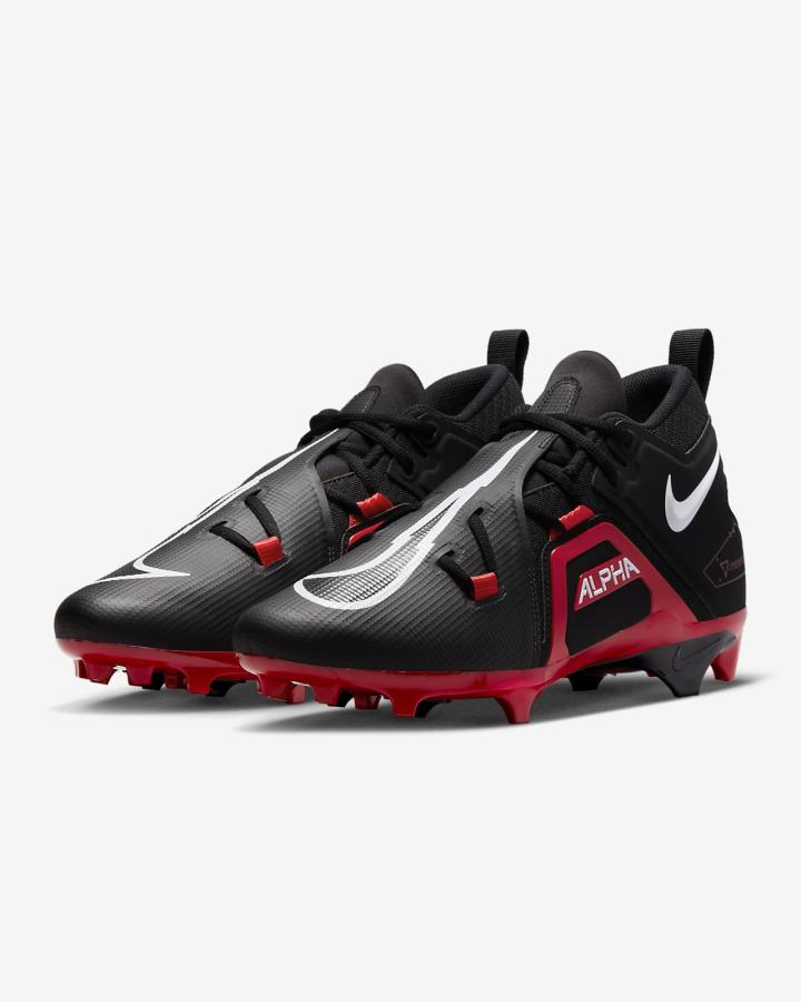 Botas de Futbol Nike Alpha Menace Pro 3 Hombre Negras Rojas Blancas | CHFXK-6820