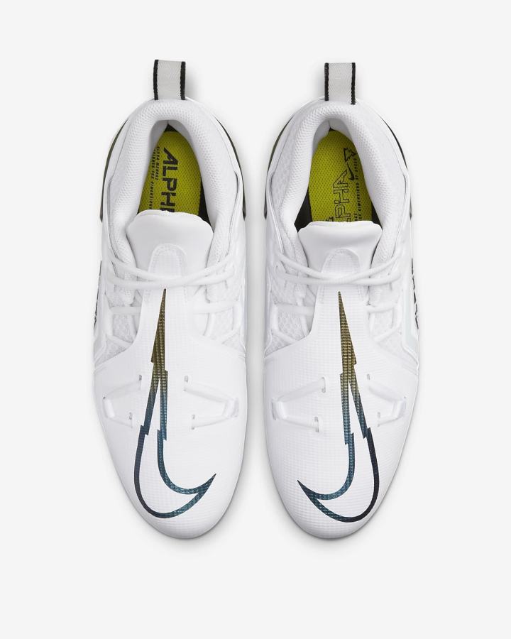 Botas de Futbol Nike Alpha Menace Pro 3 Hombre Blancas Negras | IKAWM-1098