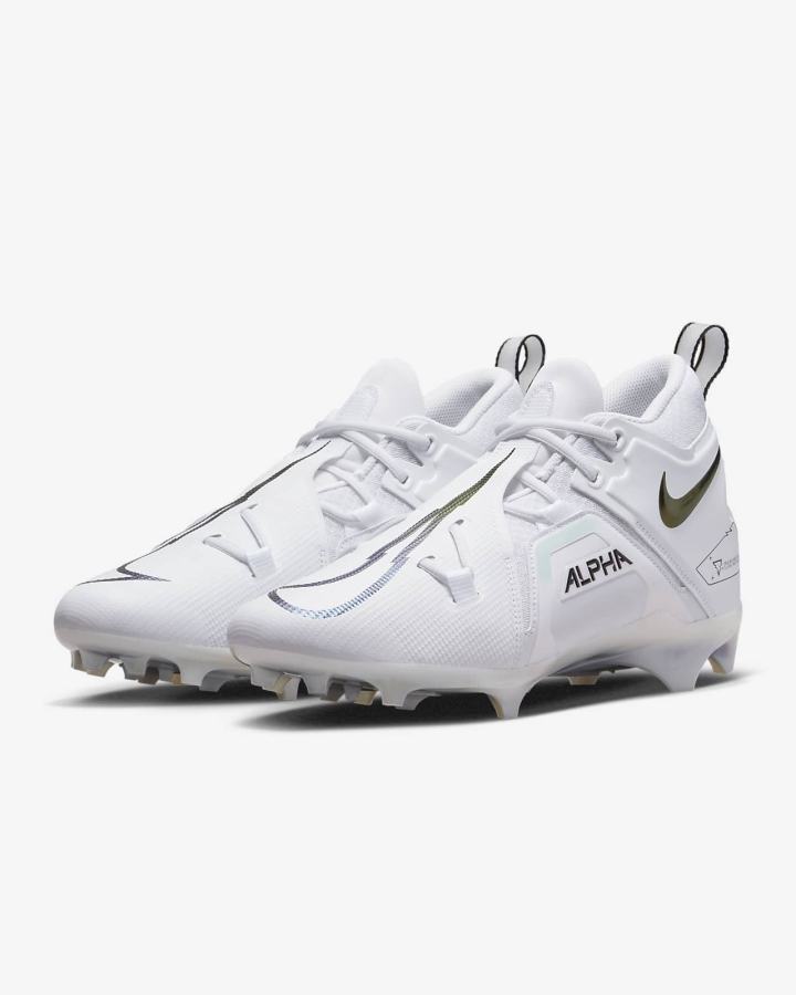 Botas de Futbol Nike Alpha Menace Pro 3 Hombre Blancas Negras | IKAWM-1098