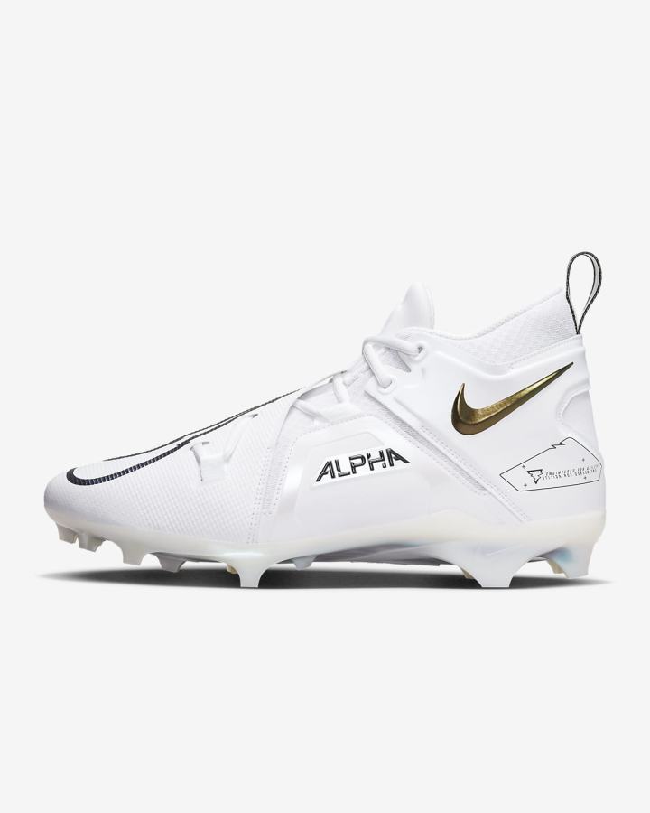 Botas de Futbol Nike Alpha Menace Pro 3 Hombre Blancas Negras | IKAWM-1098