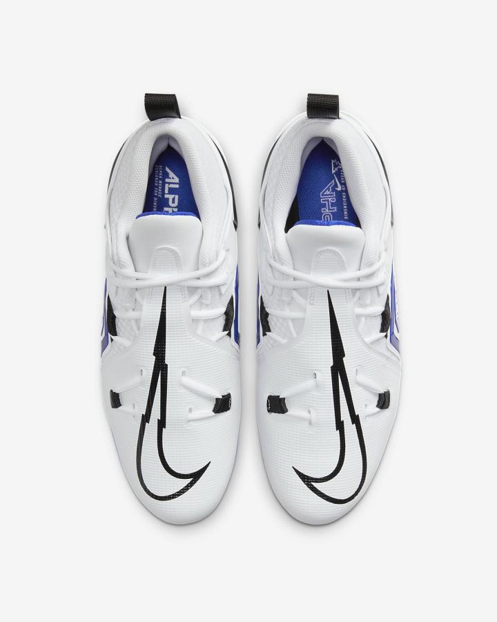 Botas de Futbol Nike Alpha Menace Pro 3 Hombre Blancas Azul Real Negras | OVFAI-9623