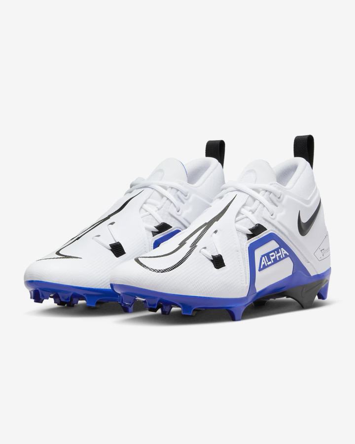 Botas de Futbol Nike Alpha Menace Pro 3 Hombre Blancas Azul Real Negras | OVFAI-9623