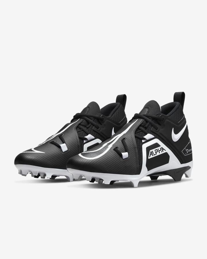 Botas de Futbol Nike Alpha Menace Pro 3 Hombre Negras Blancas | VOXFC-8049