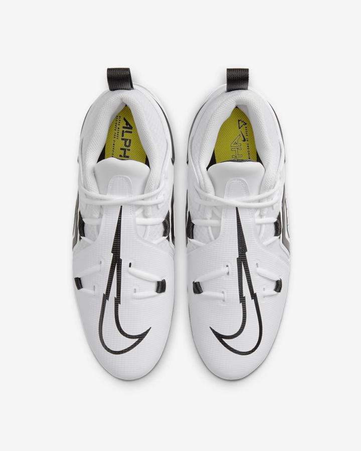 Botas de Futbol Nike Alpha Menace Pro 3 Hombre Blancas Negras | WXIBD-9432