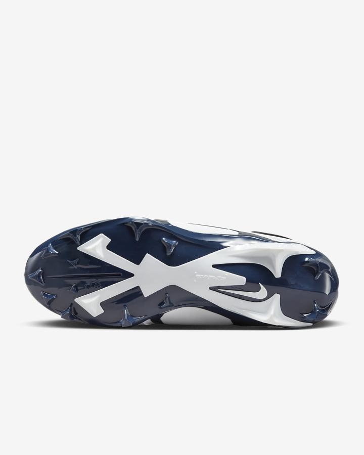 Botas de Futbol Nike Alpha Menace Pro 3 Hombre Blancas Azul Marino Negras | YOWZP-0823