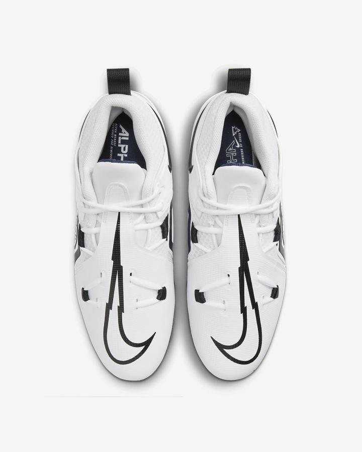 Botas de Futbol Nike Alpha Menace Pro 3 Hombre Blancas Azul Marino Negras | YOWZP-0823