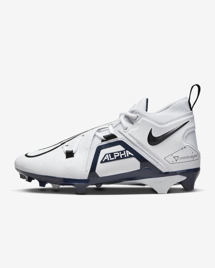 Botas de Futbol Nike Alpha Menace Pro 3 Hombre Blancas Azul Marino Negras | YOWZP-0823