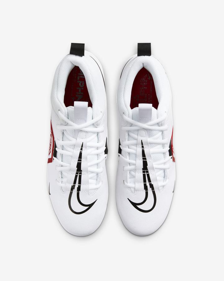 Botas de Futbol Nike Alpha Menace Varsity 3 Hombre Blancas Rojas Negras | BERJM-1845