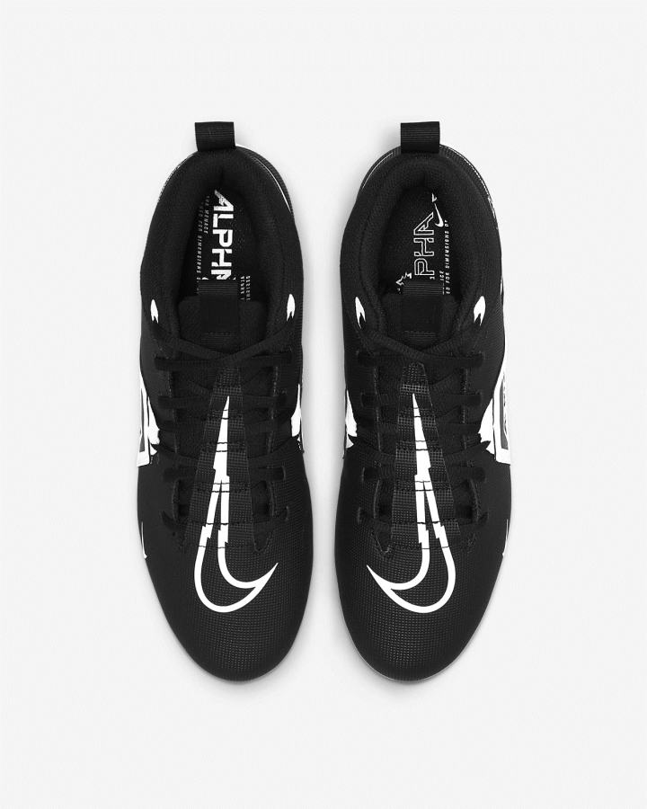 Botas de Futbol Nike Alpha Menace Varsity 3 Hombre Negras Blancas | IZKNW-9157