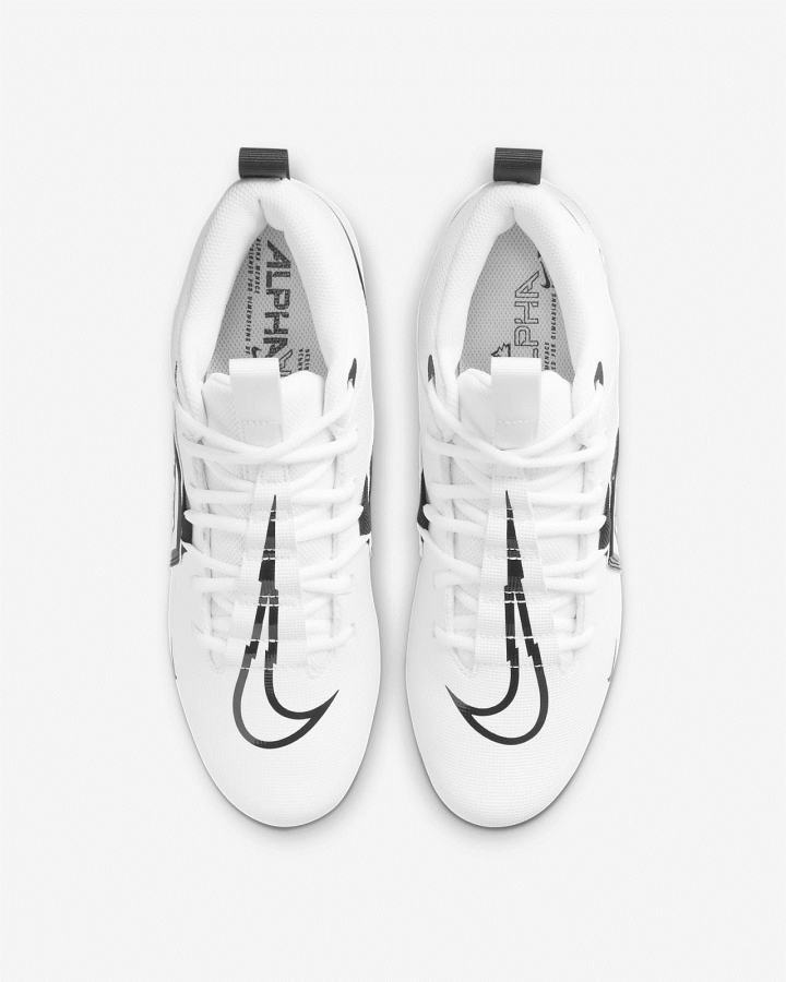 Botas de Futbol Nike Alpha Menace Varsity 3 Hombre Blancas Negras | LFCWY-7639