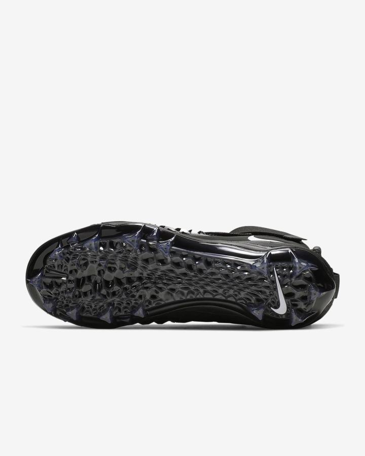 Botas de Futbol Nike Force Savage Elite 2 Hombre Negras Gris Oscuro Blancas | GLADC-9401