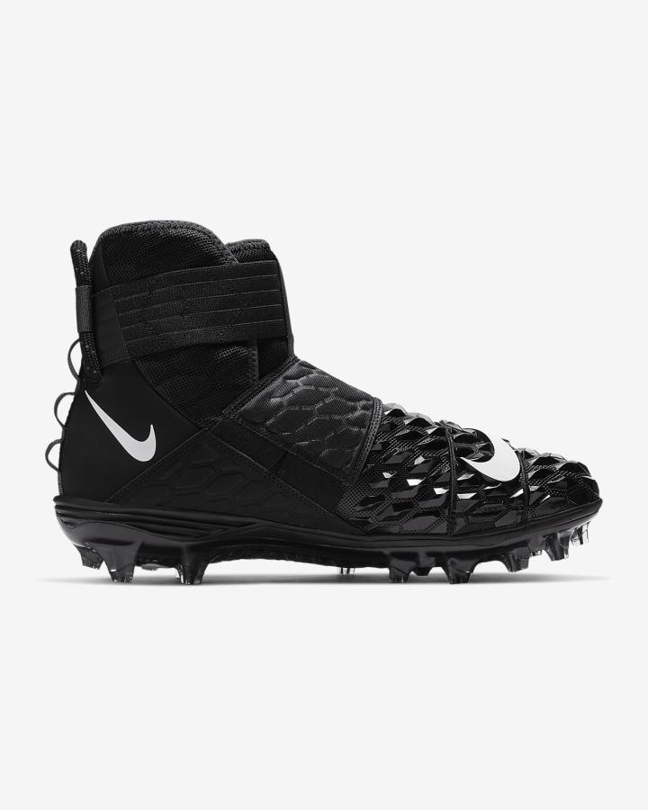 Botas de Futbol Nike Force Savage Elite 2 Hombre Negras Gris Oscuro Blancas | GLADC-9401