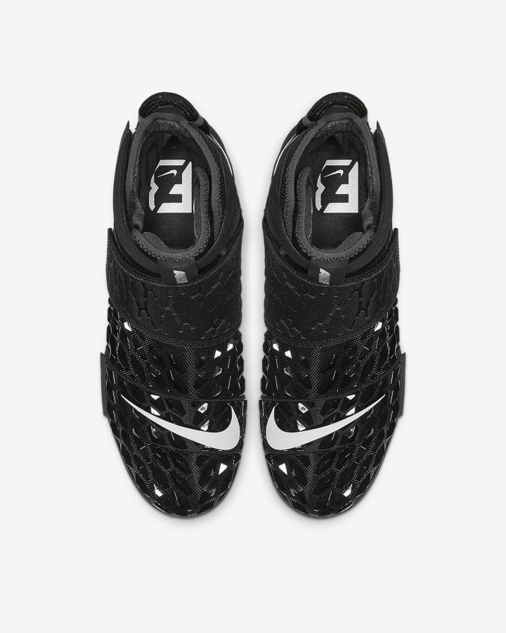 Botas de Futbol Nike Force Savage Elite 2 Hombre Negras Gris Oscuro Blancas | GLADC-9401