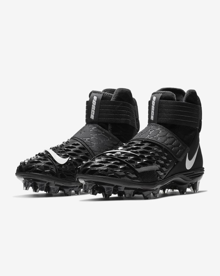 Botas de Futbol Nike Force Savage Elite 2 Hombre Negras Gris Oscuro Blancas | GLADC-9401