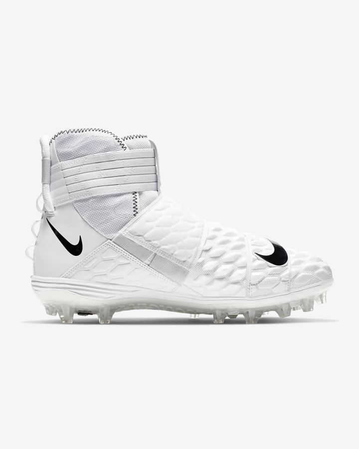 Botas de Futbol Nike Force Savage Elite 2 Hombre Blancas Gris Blancas Negras | ZVQIL-5360