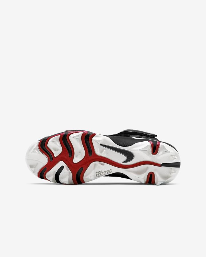 Botas de Futbol Nike Force Savage Shark 2 Kids Niño Rojas Negras Blancas | CGSXM-8497
