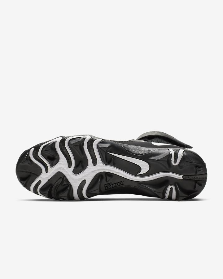 Botas de Futbol Nike Force Savage Shark 2 (Wide) Hombre Negras Gris Oscuro Blancas | QTKMS-4267