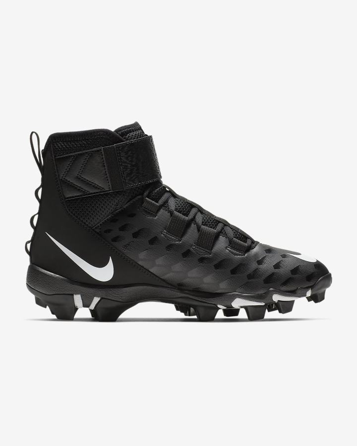 Botas de Futbol Nike Force Savage Shark 2 (Wide) Hombre Negras Gris Oscuro Blancas | QTKMS-4267