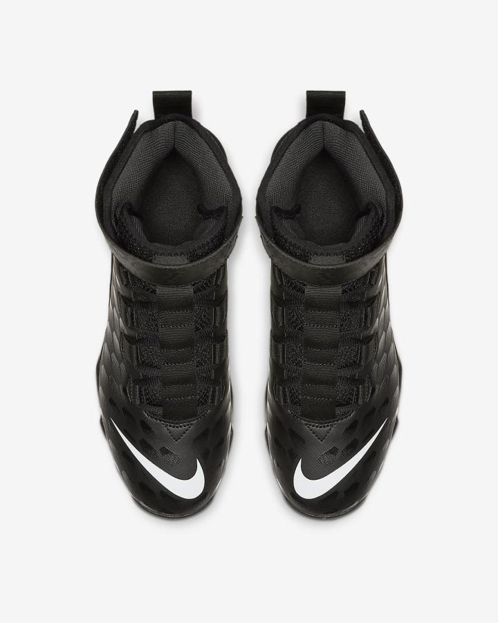 Botas de Futbol Nike Force Savage Shark 2 (Wide) Hombre Negras Gris Oscuro Blancas | QTKMS-4267