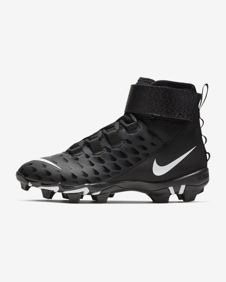 Botas de Futbol Nike Force Savage Shark 2 (Wide) Hombre Negras Gris Oscuro Blancas | QTKMS-4267