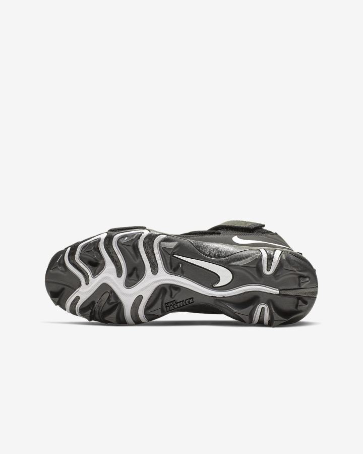 Botas de Futbol Nike Force Savage Shark 2 Kids Niño Negras Blancas | SVOCZ-9760