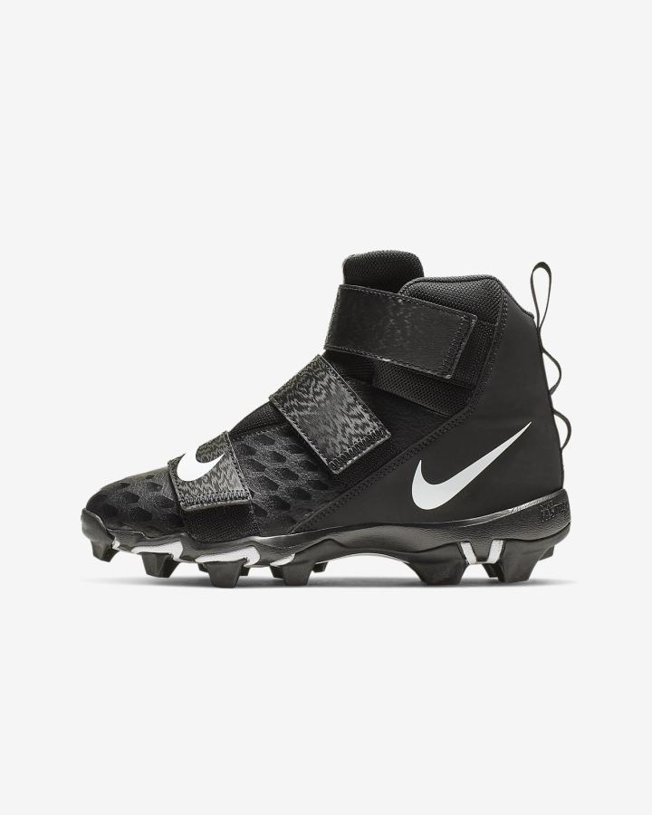 Botas de Futbol Nike Force Savage Shark 2 Kids Niño Negras Blancas | SVOCZ-9760