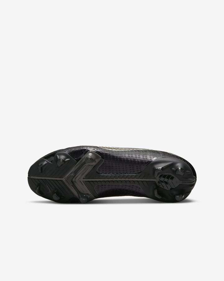 Botas de Futbol Nike Jr. Mercurial Vapor 14 Academy MG Kids Multi-Ground Niño Negras Metal Plateadas Gris Metal Doradas | CPUOV-9370