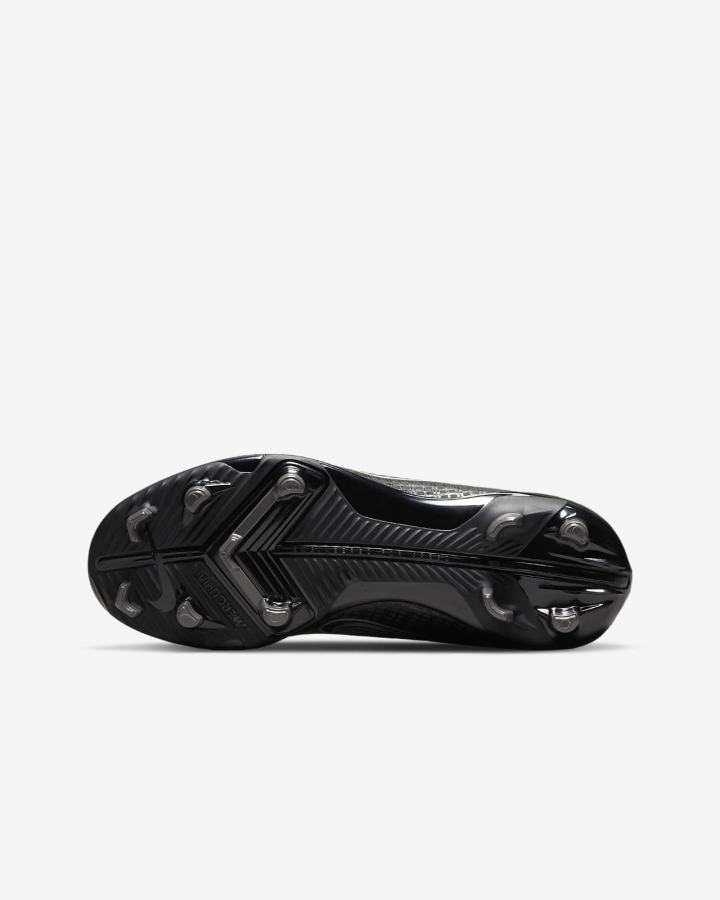 Botas de Futbol Nike Jr. Mercurial Vapor 14 Club MG Kids Multi-Ground Niño Negras Gris Metal Plateadas | XJPOT-2859
