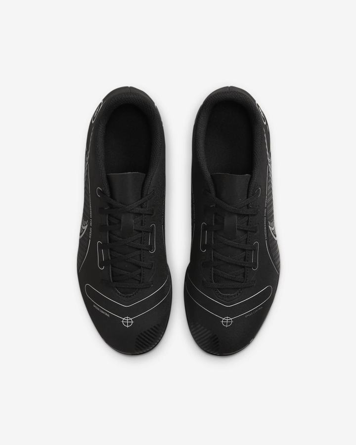 Botas de Futbol Nike Jr. Mercurial Vapor 14 Club MG Kids Multi-Ground Niño Negras Gris Metal Plateadas | XJPOT-2859