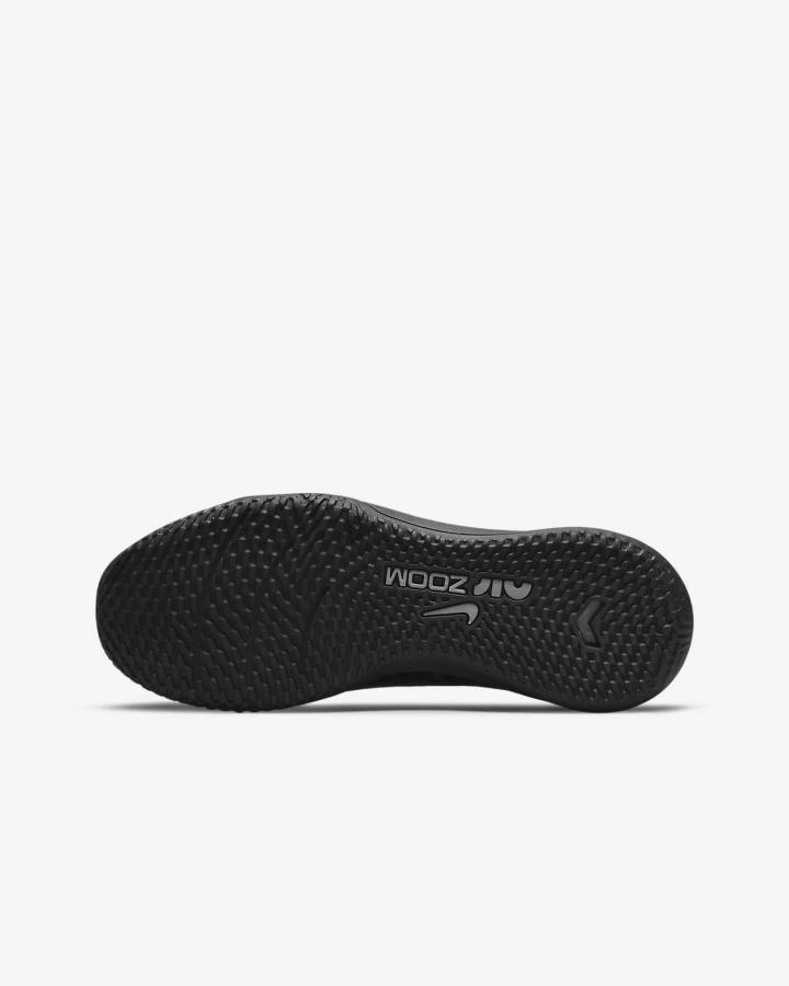 Botas de Futbol Nike Jr. Mercurial Zoom Superfly 9 Academy KM IC Kids Indoor/Court Niña Negras Blancas Gris Oscuro | SRCQN-7189